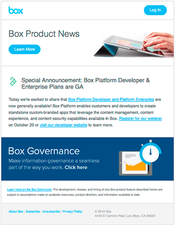 Product Newsletter