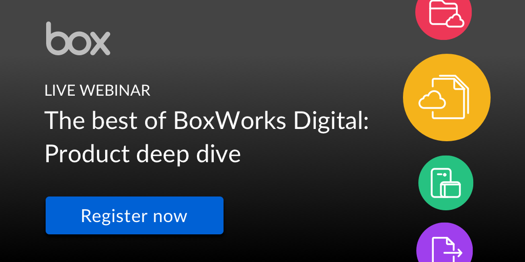 On Demand The Best Of Boxworks Digital Product Deep Dive 